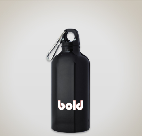Black Aluminum Water Bottle