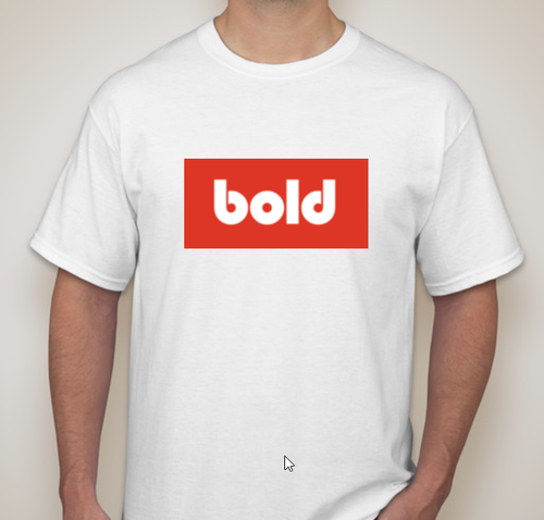 Bold White Tshirt